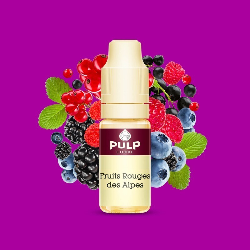 10ML - Pulp Rouges des Alpes - BE 