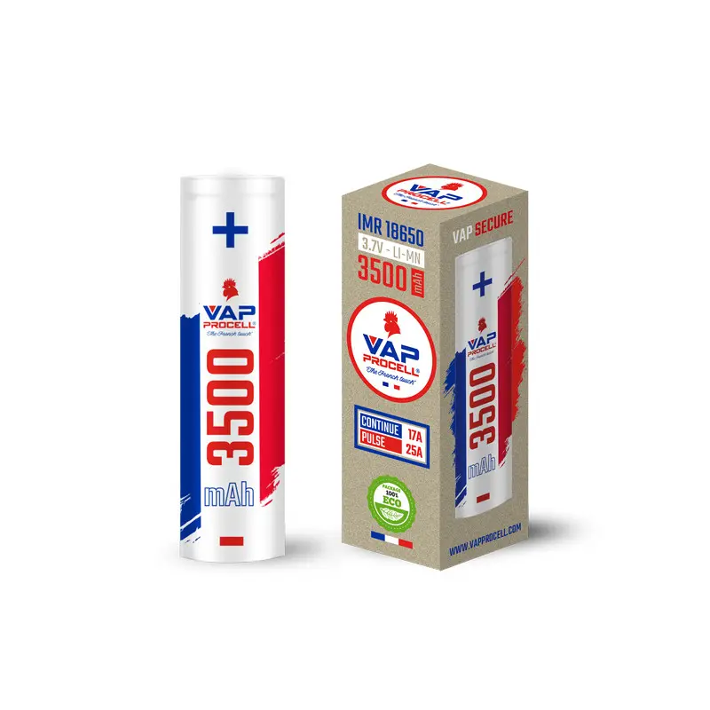 Accu IMR 18650 Power 3500mAh Vap Procell 