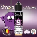 50ML - Simple - No 5 - TPD BE by Belgi'Ohm