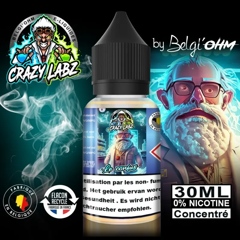 30ML - Crazy Labz - Le confus- Concentré TPD BE