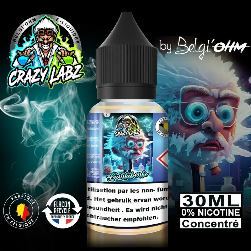 30ML - Crazy Labz - L'urluberlu - Concentré TPD BE