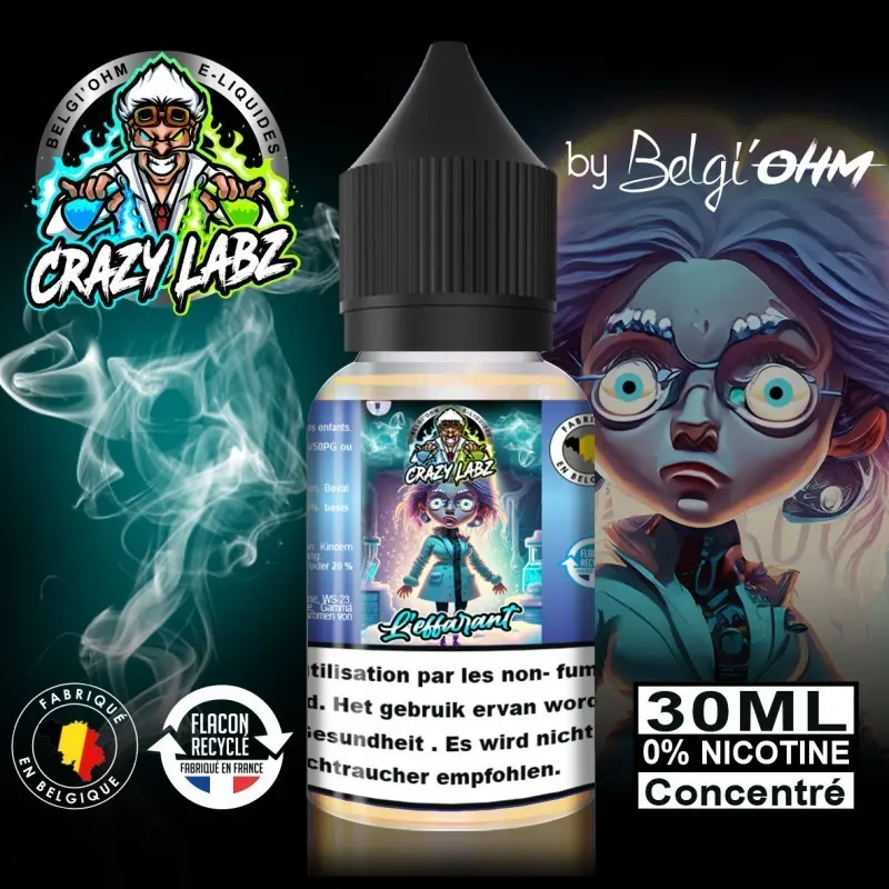 30ML - Crazy Labz - L'effarant - Concentré TPD BE