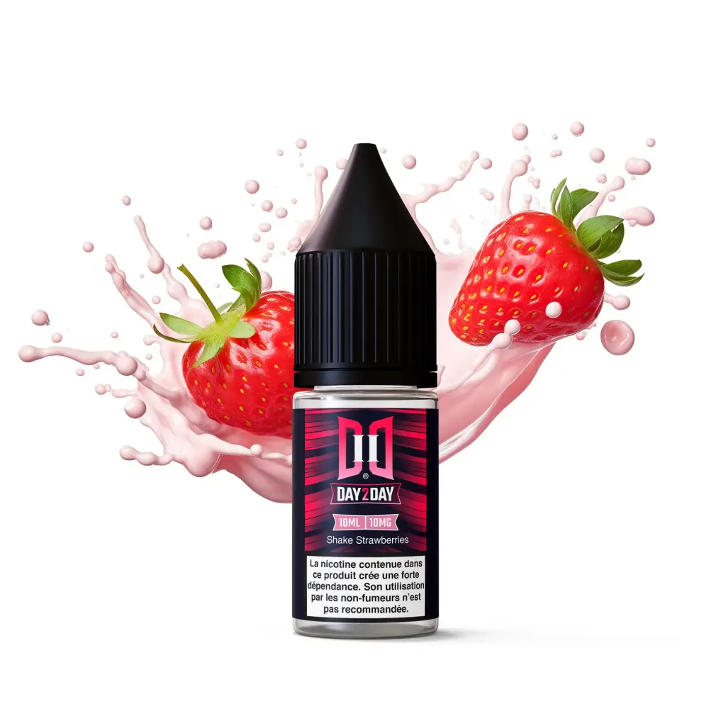 10ML - Day2Day Shake Stawberries NicSalt FR
