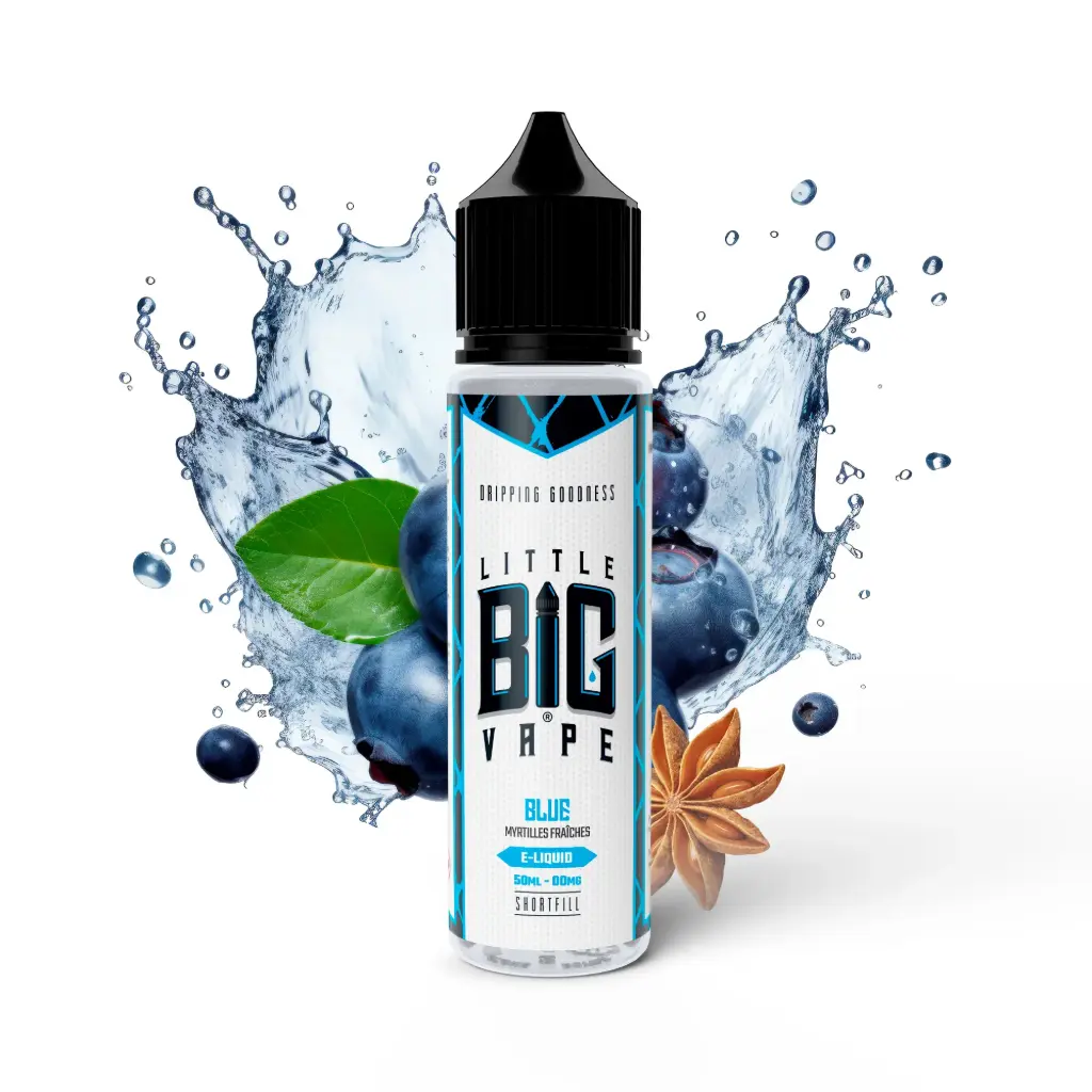 50ML - Little Big Vape - Blue 0MG VFR