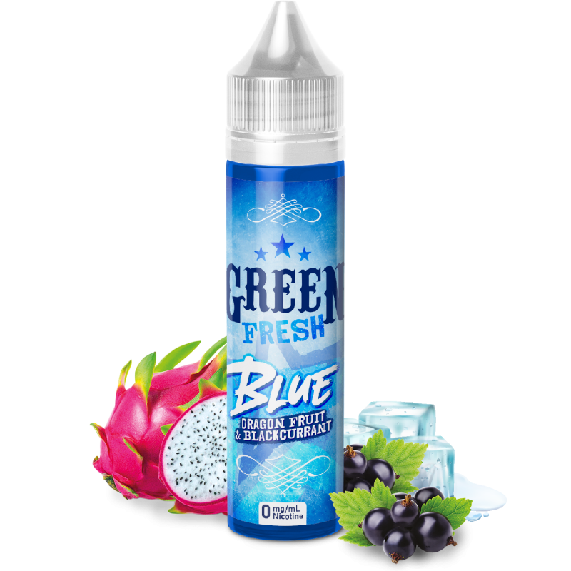 50ML - Green fresh blue - e-liquide France 