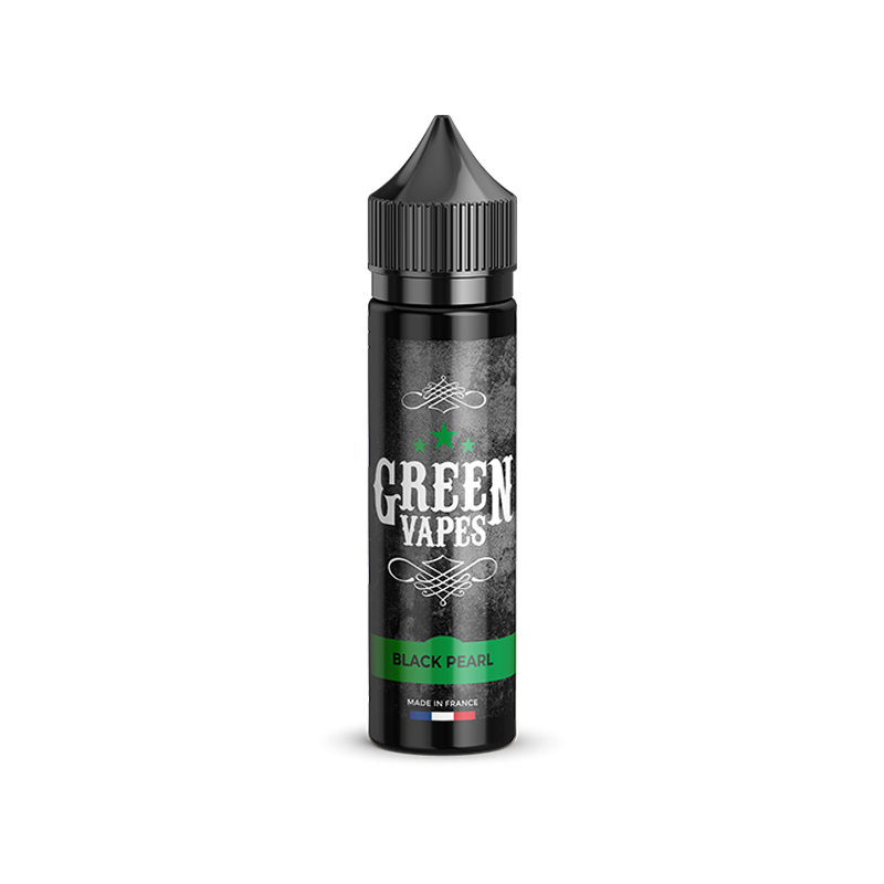 50ML - Green Vape Black Pearl - e-liquide France 