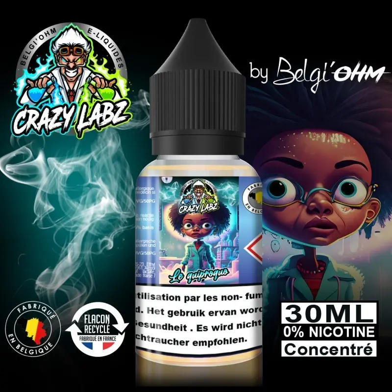 30ML - Crazy Labz - Le Quiproquo - Concentré TPD BE