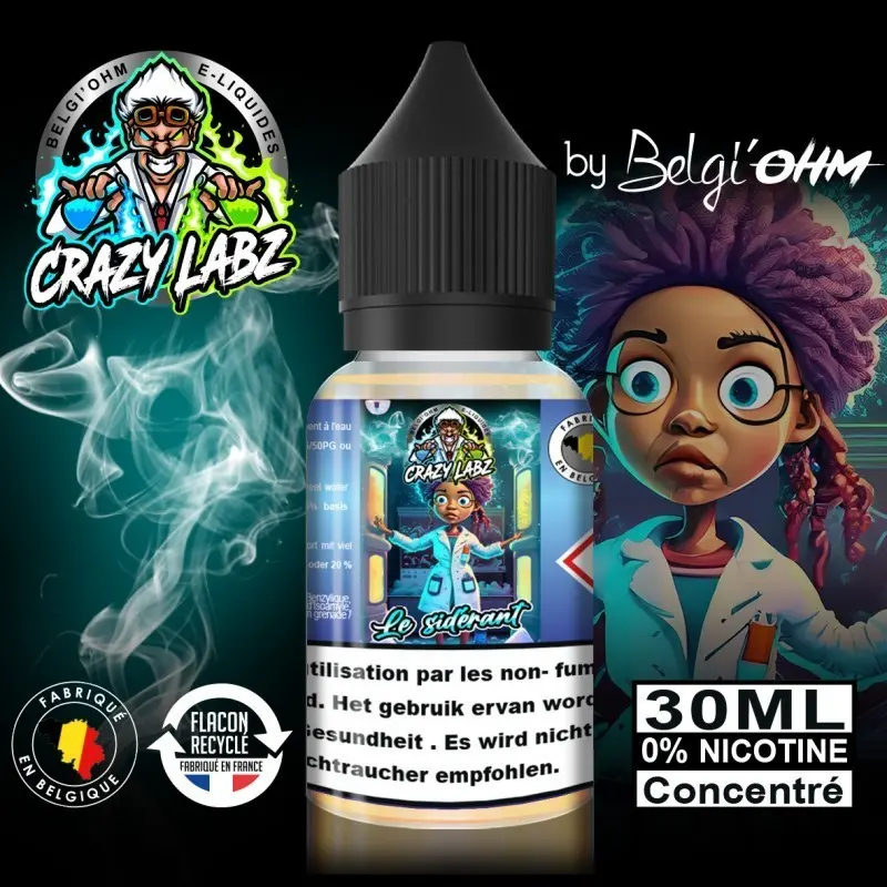 30ML - Crazy Labz - Le Sidérant - Concentré TPD BE