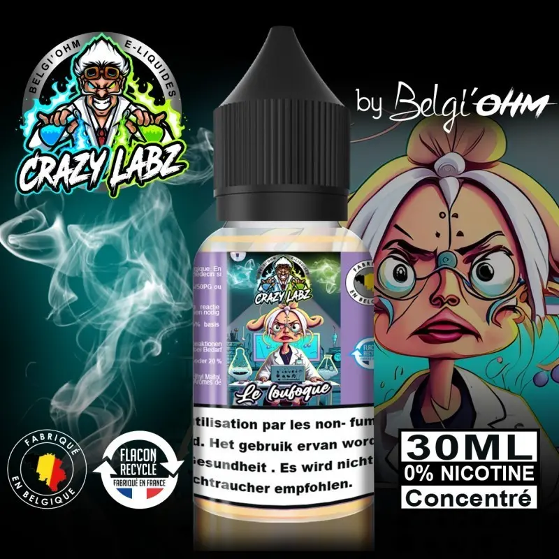 30ML - Crazy Labz - Loufoque - Concentré TPD BE