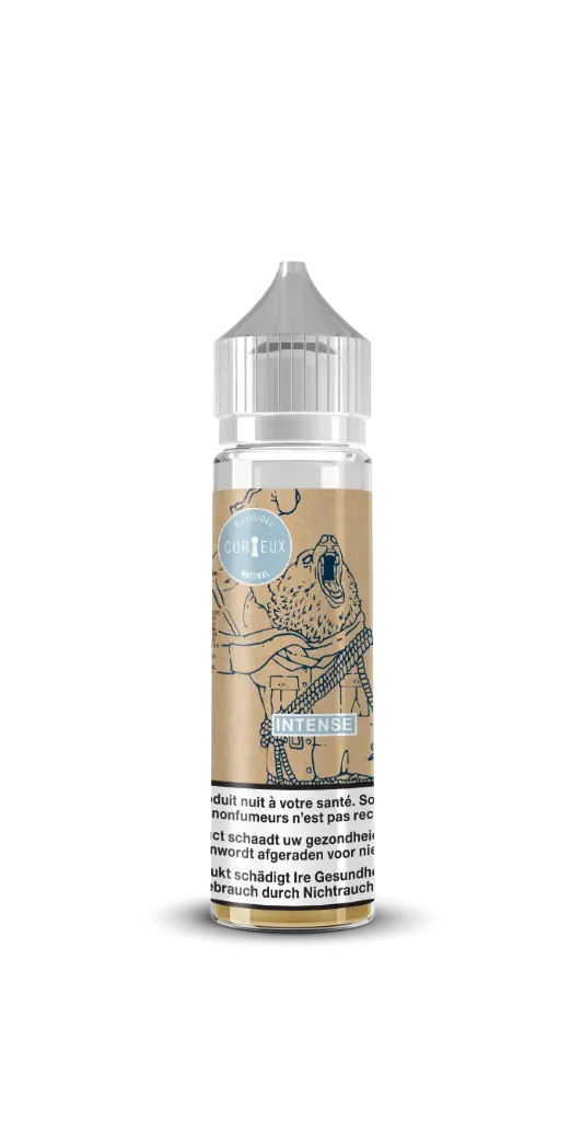 50ML - Curieux Natural - MENTHE INTENSE - BE