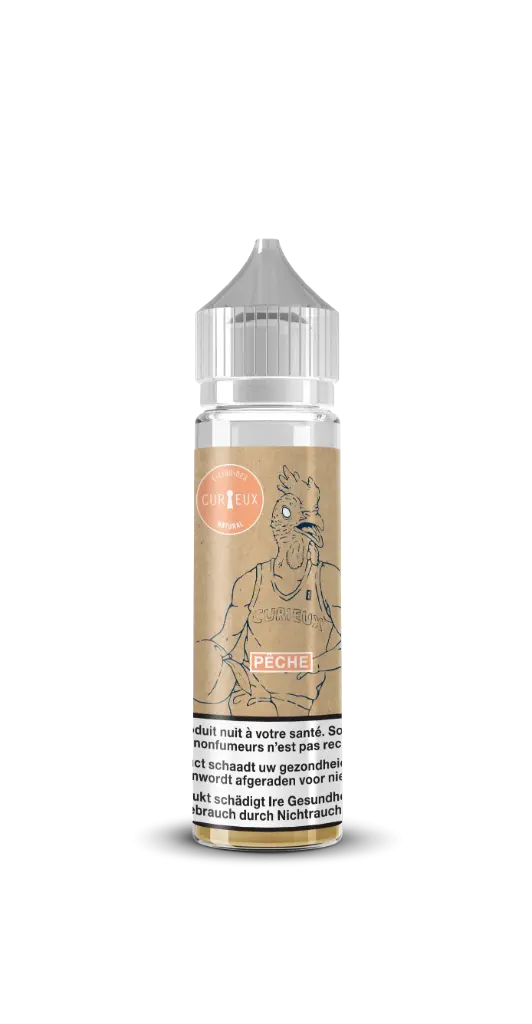 50ML - Curieux Natural - PÊCHE - BE
