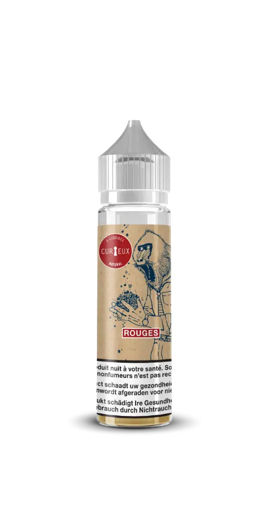 50ML - Curieux Natural - ROUGES - BE
