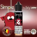 50ML - Simple - No 4 - TPD BE by Belgi'Ohm