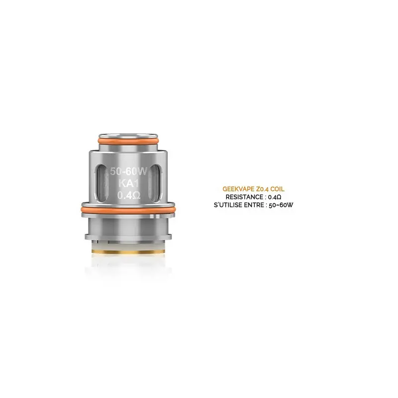 Coil - Mesh Zeus Subohm Z0.4 (pack 5) Geekvape