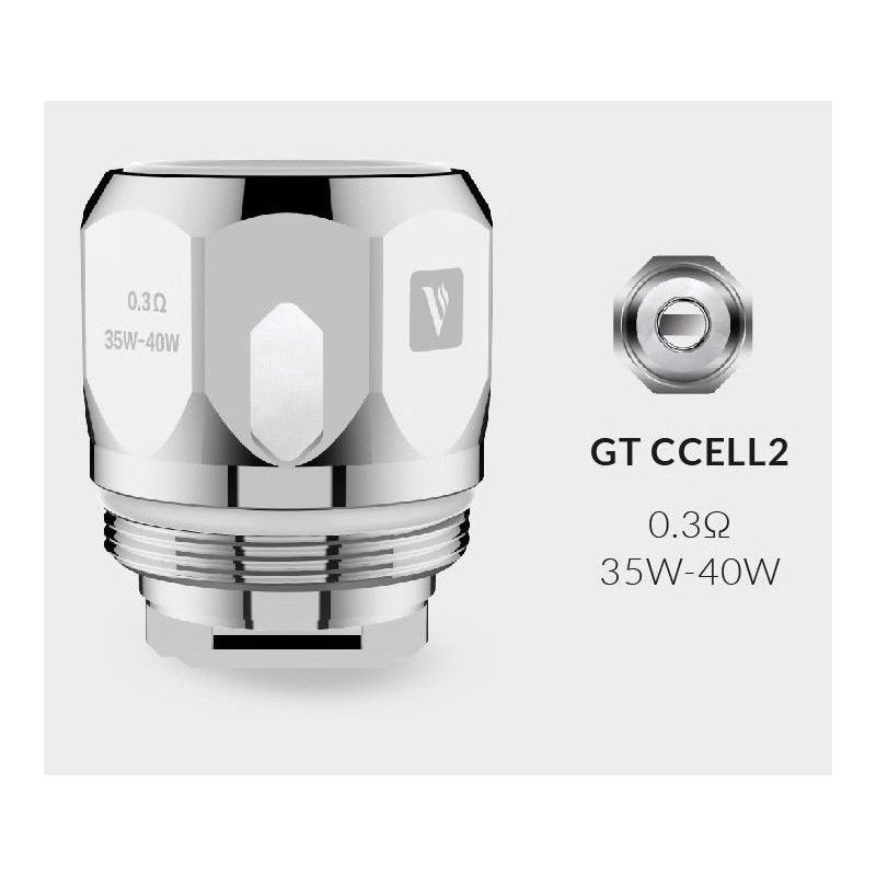 Coil GT CCell2 0,3 Ohm (35W - 40W) - vaporesso (pack de 3)