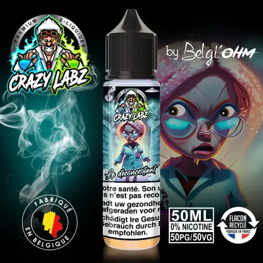 50ML - Crazy Labz - Le déconcertant - TPD BE by Belgi'Ohm