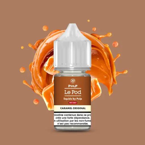 30ml - Le Pod Liquide Caramel Original - Pulp