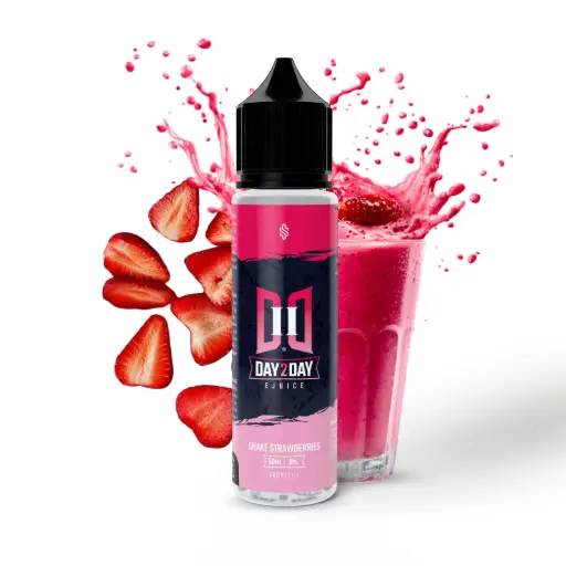 50ML - Day2Day - Shake strawberries VFR 0MG