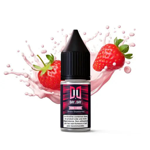 10ML - Day2Day Shake Stawberries NicSalt FR