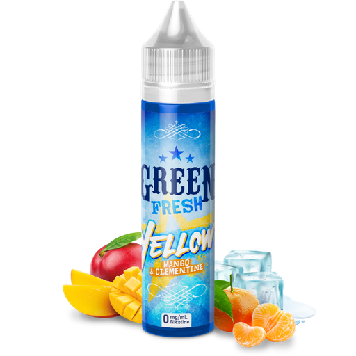 50ML - Green fresh yellow - e-liquide France 
