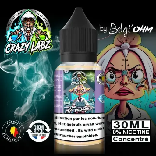 30ML - Crazy Labz - Loufoque - Concentré TPD BE