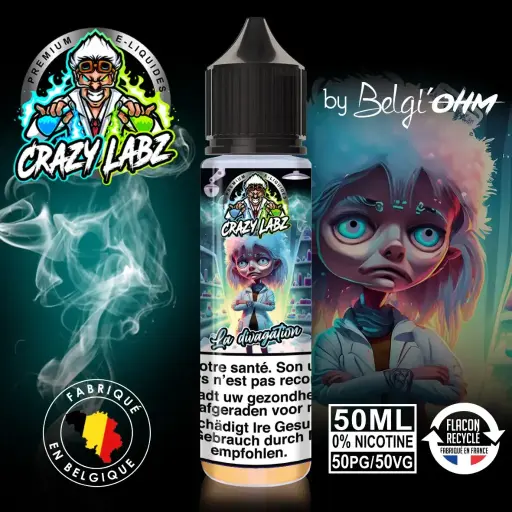 50ML - Crazy Labz - La Divagation - TPD BE by Belgi'Ohm