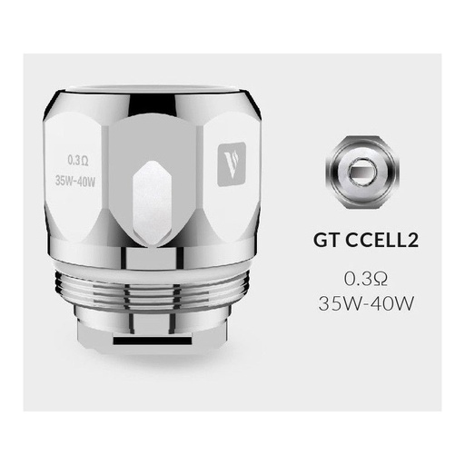 Coil GT CCell2 0,3 Ohm (35W - 40W) - vaporesso (pack de 3)