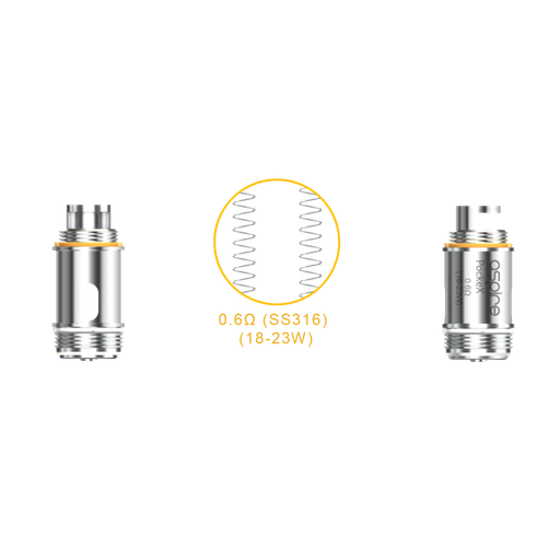 Coil. POCKE X - ASPIRE (pack de 5)
